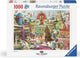 Ravensburger legpuzzel sweet street 1000 stukjes kunst puzzel volwassenen.