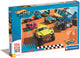 Clementoni legpuzzel super color maxi hot wheels, 104st.