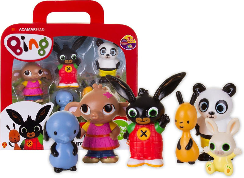 Load image into Gallery viewer, Bing koffer met 6 speelfiguren
