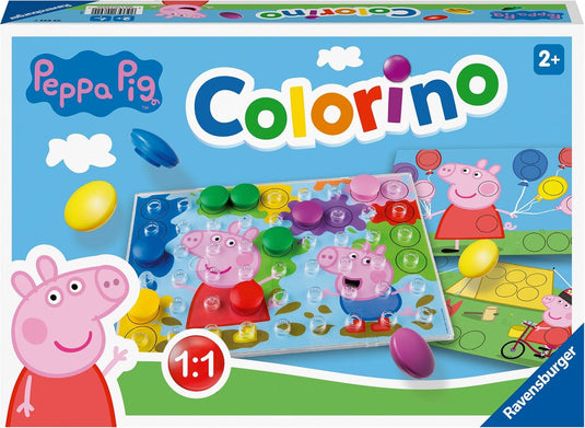 Ravensburger peppa pig colorino kinderspel