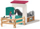 Schleich paardenbox speelgoedset met lisa en storm - horse club.