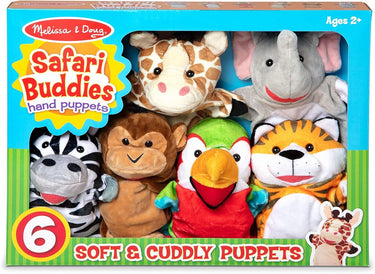 Spin master melissa dough safari buddies - handpoppen