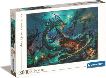 Clementoni - puzzel - 3000 stukjes - landschap met kasteel - puzzel voor volwassenen - high quality collection