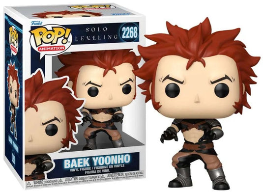 Funko solo leveling baek yoonho - (pop!) vinyl figur 2268 unisex pop! - neutraal - standard
