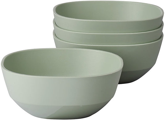 Mepal serveerschaal silueta - 4x 250 ml - saladeschaal - nordic sage