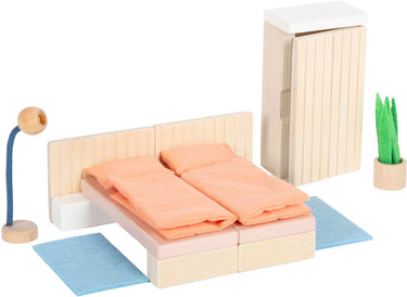 Small foot - houten poppenhuis meubeltjes slaapkamer