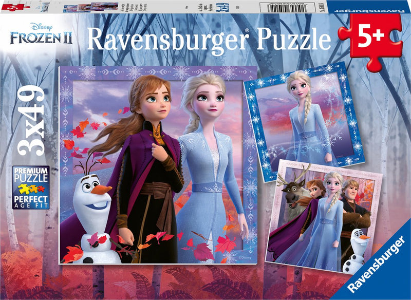 Load image into Gallery viewer, Ravensburger puzzels disney frozen 2 - 3 x 49 stukjes - kinderpuzzel
