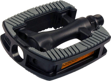 Union Pedalen SP-820 kunststof grijs zwart. 9 16 draad (hangverpakking)