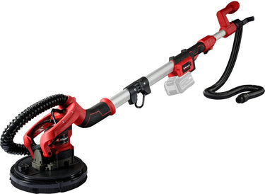 Einhell accu wand- plafondschuurmachine tp-dw 18 225 li solo - power x-change - 18 v li-ion - ø225 mm - incl. 6x schuurschijf, 1x schuurgaas, telescoopsteel, stofzak met draagriem en opbergkoffer - excl. accu en lader