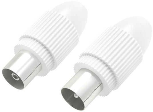 Hama coax-set connector koppeling klembaar