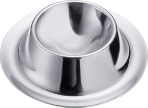 Westmark set van 4 eierdopjes uit rvs ø 8.5cm h 2.3cm