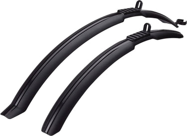 Bbb cycling rainprotectors spatbordset - voor achter - voor stads- en tourfietsen - voor fietsbanden tot 48mm - bfd-25