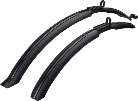 Bbb cycling rainprotectors spatbordset - voor achter - voor stads- en tourfietsen - voor fietsbanden tot 48mm - bfd-25