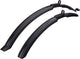Bbb cycling rainprotectors spatbordset - voor achter - voor stads- en tourfietsen - voor fietsbanden tot 48mm - bfd-25