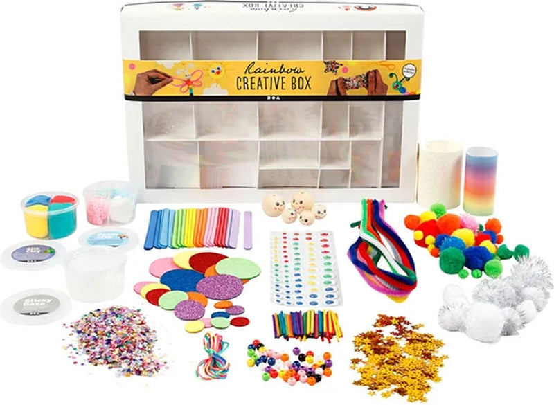 Load image into Gallery viewer, Creative company knutselpakket regenboog - hobbypakket

