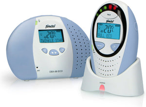 Alecto dbx-88 eco - full eco dect babyfoon met display - blauw