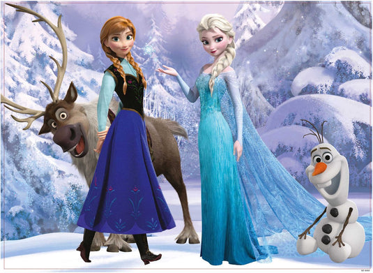 Lisciani disney puzzle df maxi floor 108 frozen elsa and anna