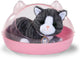 Baby born knuffelkat cookie met geluid en kattenmand - interactief speelgoed