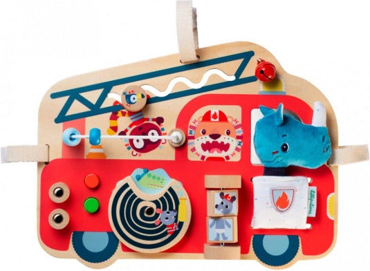 Lilliputiens - activiteitenpaneel - brandweerwagen