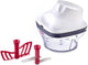 Westmark uien- kruidensnijder dressingmixer, met mes en mixopzetstuk, vulvolume: 250ml, rvs, zilver, 11592260