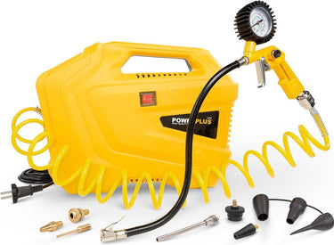 Powerplus powx1706 compressor - 1100w - 8 bar