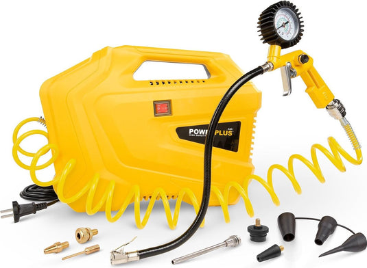 Powerplus powx1706 compressor - 1100w - 8 bar