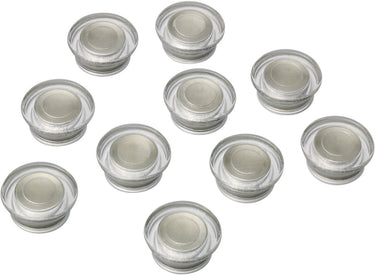 Nobo - glasbordmagneten - 10 stuks - wit