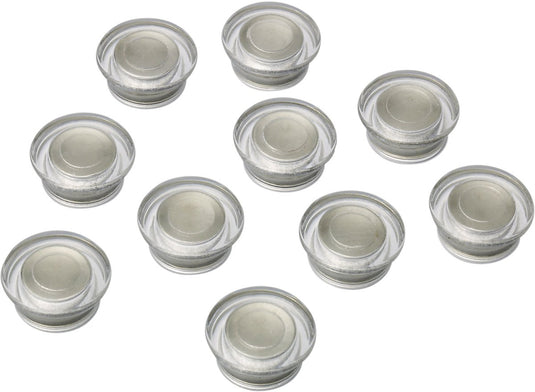 Nobo - glasbordmagneten - 10 stuks - wit