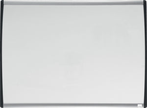 Nobo whiteboard met gewelfde lijst 58.5 x 43cm - inclusief whiteboard accessoires -wit