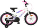 Volare lily kinderfiets - meisjes - 16 inch - wit roze paars
