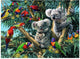Ravensburger puzzel dieren koalas in de boom - 500 stukjes.