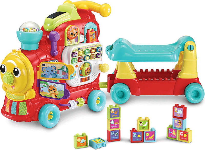 Load image into Gallery viewer, Vtech baby rijd leer letterlocomotief - interactief educatief speelgoed - cijfers, kleuren en letters - cadeau - baby speelgoed 1 jaar tot 3 jaar
