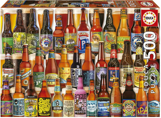Educa - puzzel - 500 stuks - bier