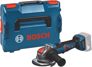 Bosch blauw bosch professional pro gws 18v-11ps accu haakse slijper 125mm 18v basic body in l-boxx - 06019n4301