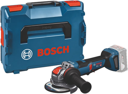Bosch blauw bosch professional pro gws 18v-11ps accu haakse slijper 125mm 18v basic body in l-boxx - 06019n4301