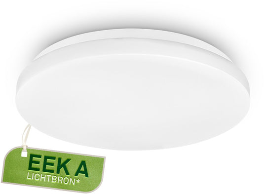 Briloner elipso - led plafonniere - plafondlamp - neutral wit licht - eek a lichtbron* - ø29 x 6 cm