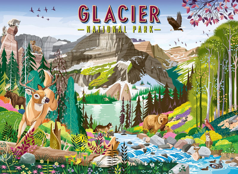 Load image into Gallery viewer, Ravensburger – glacier national park – legpuzzel – 500 stukjes
