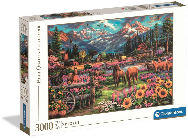 Load image into Gallery viewer, Clementoni legpuzzel vrij om te grazen - 3000st.
