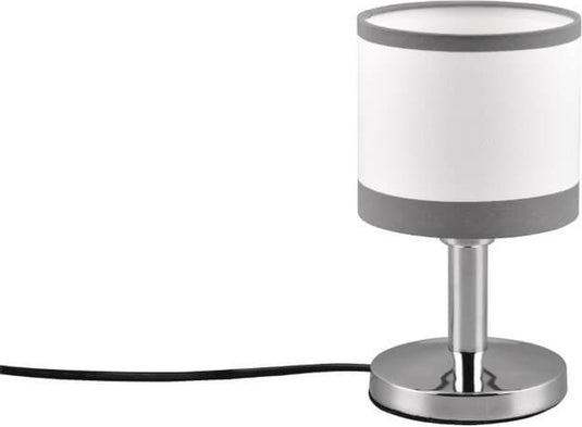 Rl live your light reality davos - tafellamp - chroom - excl. 1x e14 4w - touch on off