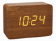 Tfa dostmann 60.2549.08 - wekker - alarm - hout - licht - bruin