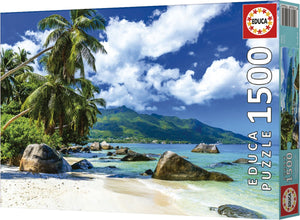 Educa - seychellen puzzel - 1500 stukjes - 85x60cm