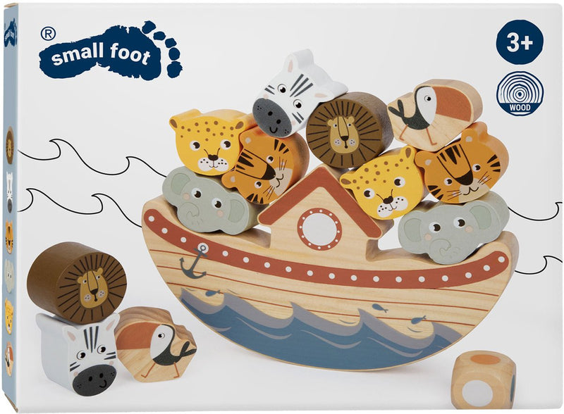Load image into Gallery viewer, Small foot - houten balansspel safari
