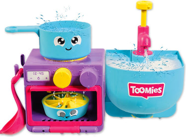 Tomy bubbels en bakken - keuken voor in bad