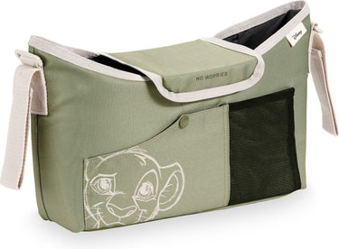 Hauck pushchair bag - kinderwagen organizer - simba olive