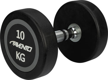 Avento dumbbell - halter 10 kg - zwart staal