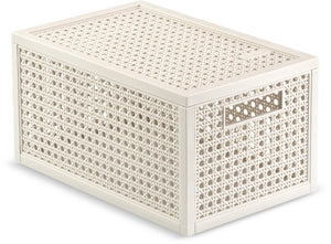 Curver kaya opbergmand - 7l - 18,8x30x15,4 cm - wit