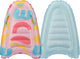 Waimea bodyboard - opblaasbaar - kinderen - roze blauw - ca. 70 x 50 cm