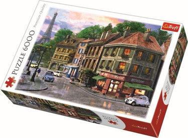 Trefl legpuzzel 6000 stukjes street of paris - puzzel voor volwassenen.