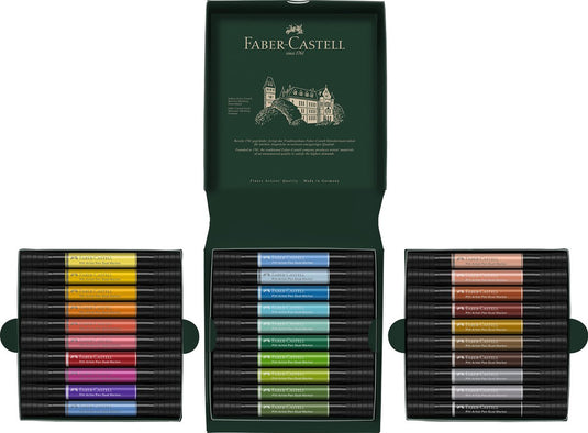 Faber-castell tekenstift - pitt artist pen - duo marker - 30 stuks - fc-162030