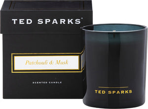 Ted sparks - geurkaars demi - patchouli musk